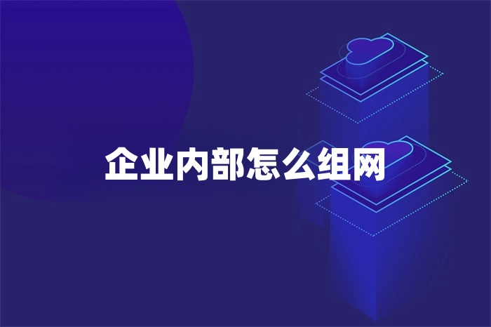 企業內部怎么組網