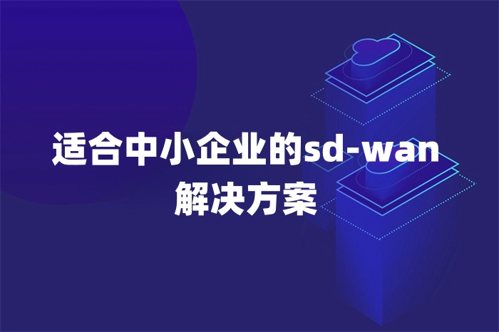 適合中小企業的sd-wan解決方案