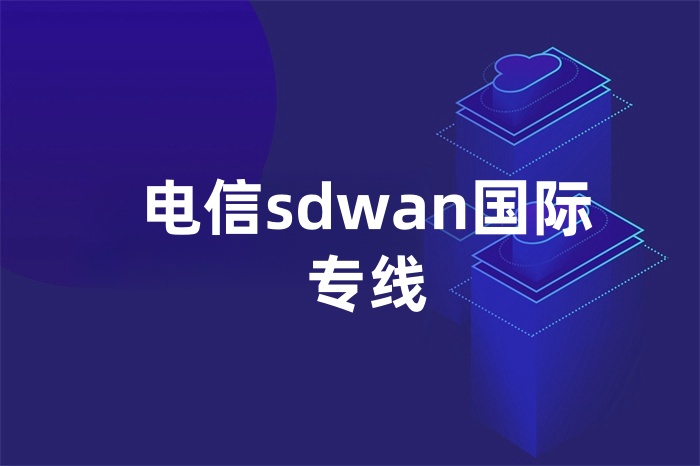 電信sdwan國際專線