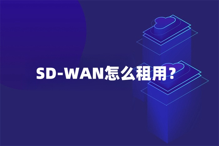 SD-WAN怎么租用？