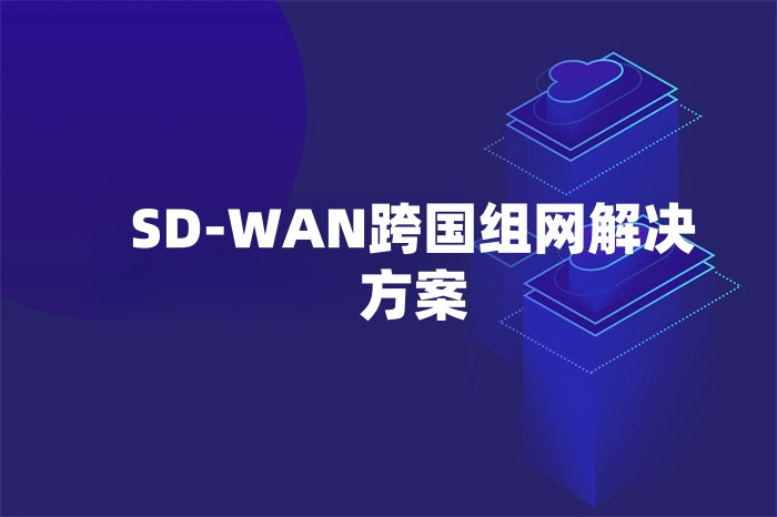 SD-WAN跨國(guó)組網(wǎng)解決方案